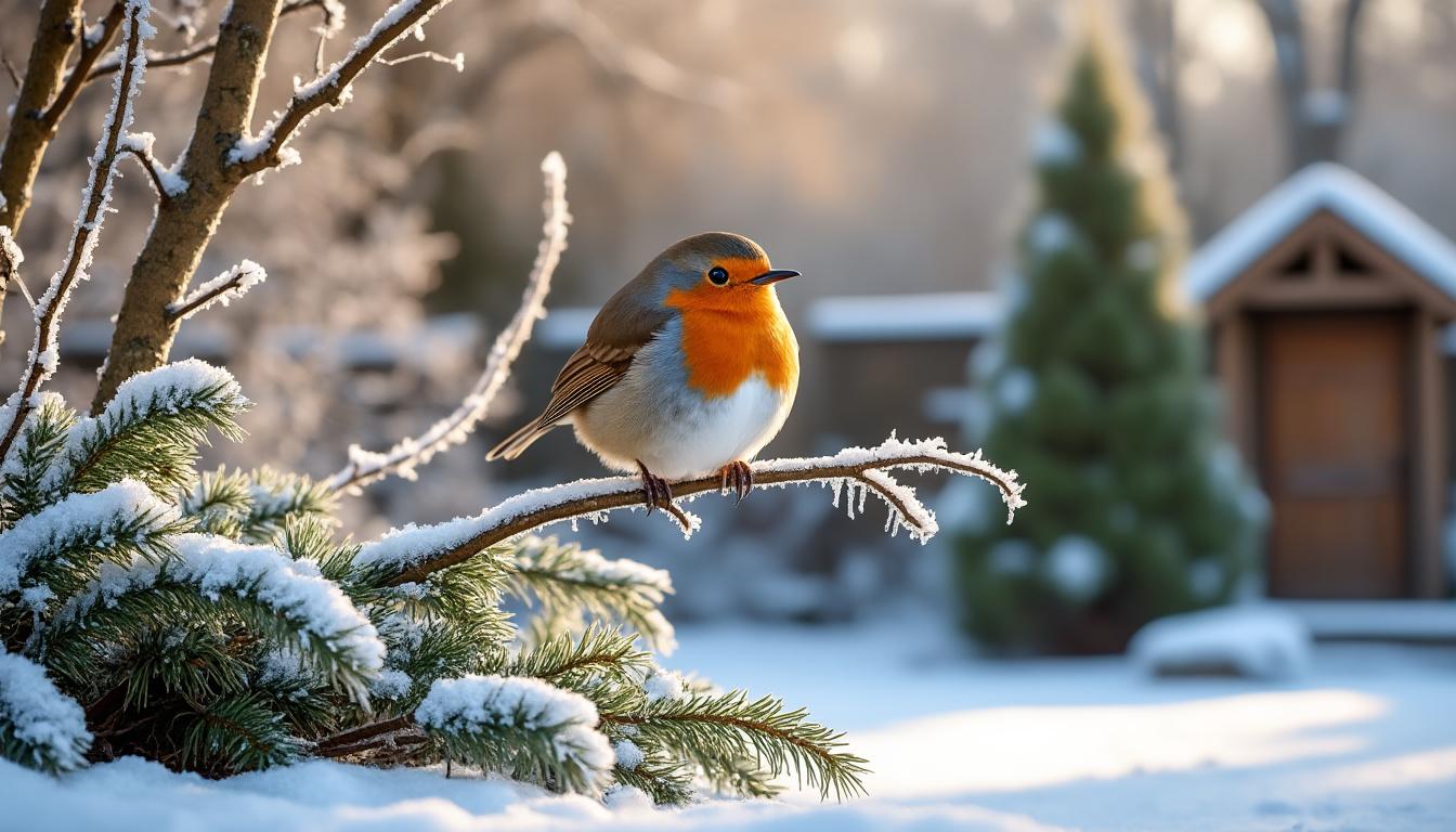 découvrez comment accueillir le rouge-gorge dans votre jardin cet hiver et profitez de la présence de cet oiseau charmant grâce à nos conseils faciles et pratiques.