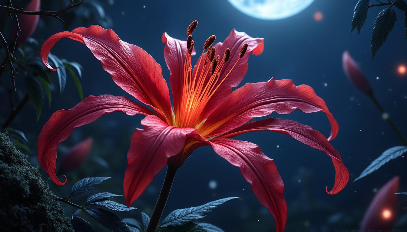 découvrez tout sur le lycoris radiata, aussi appelé lys du désert, sa signification et son lien avec tokyo ghoul. plongez dans l'univers des fleurs mystérieuses de la série.