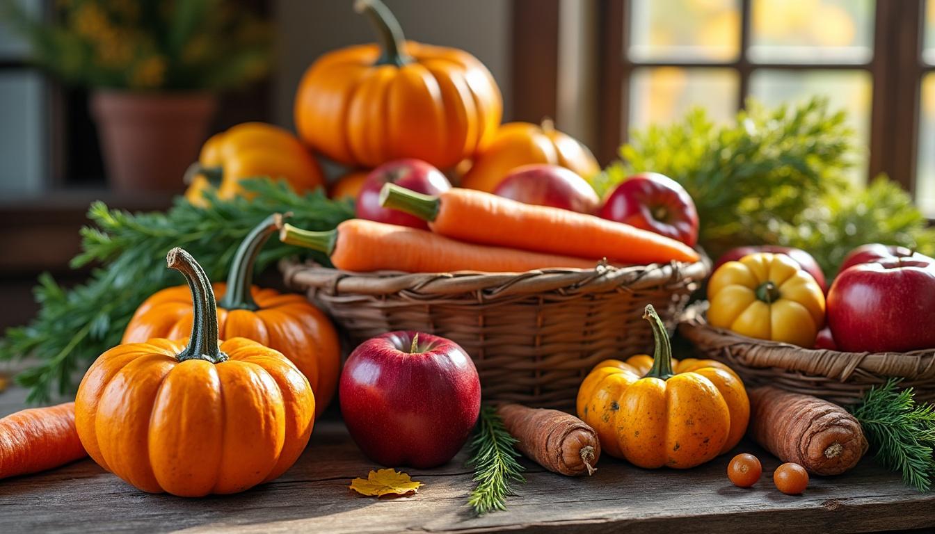 découvrez notre panier de saison avec les meilleurs fruits et légumes de novembre, frais et de qualité pour une alimentation saine et gourmande.