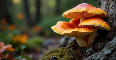 découvrez si le champignon orange sur bois mort est dangereux pour vos arbres et apprenez à le reconnaître pour mieux protéger votre jardin.