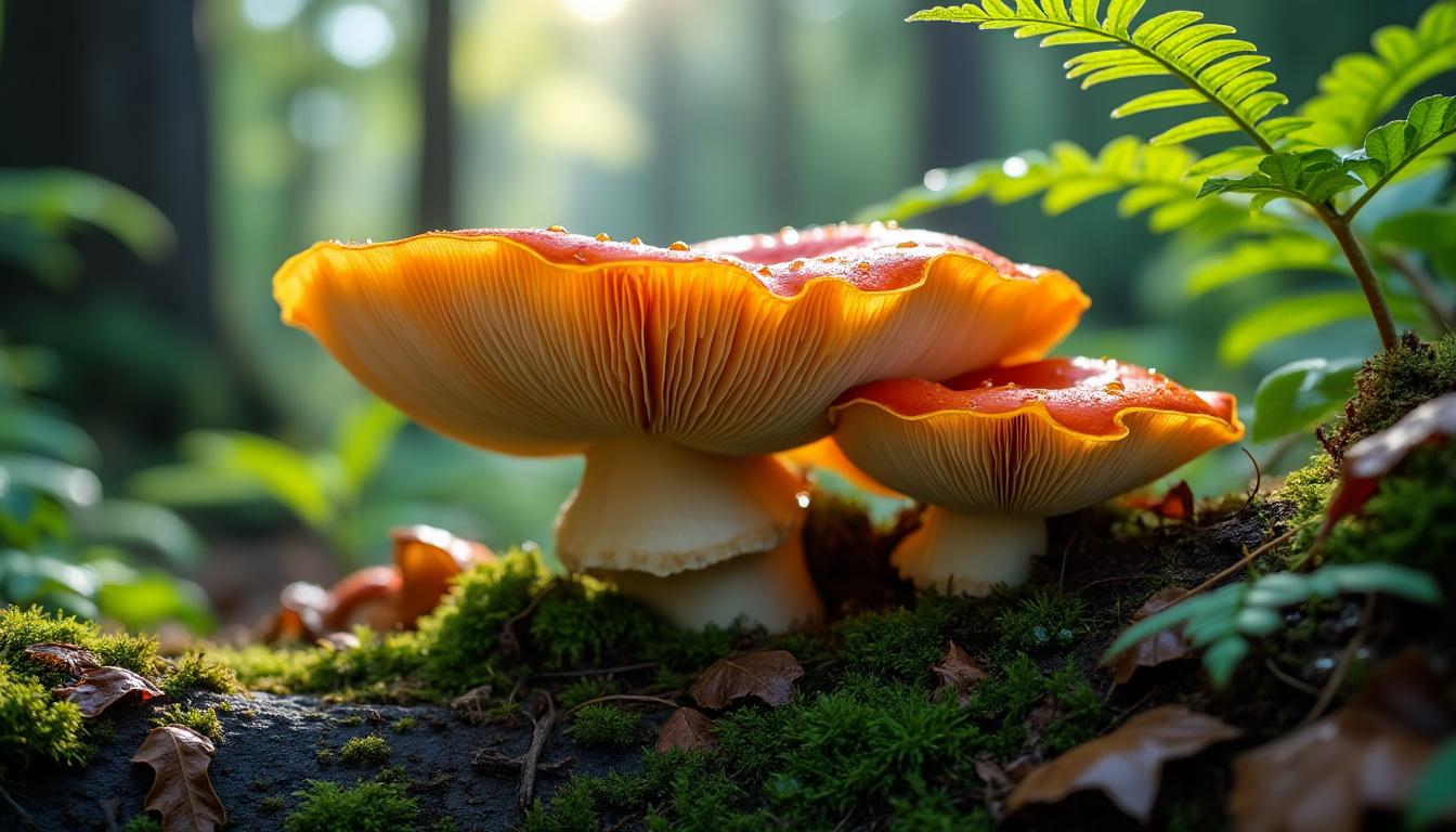 découvrez si ce champignon orange sur bois mort représente un danger pour vos arbres et comment le gérer efficacement pour protéger votre jardin.