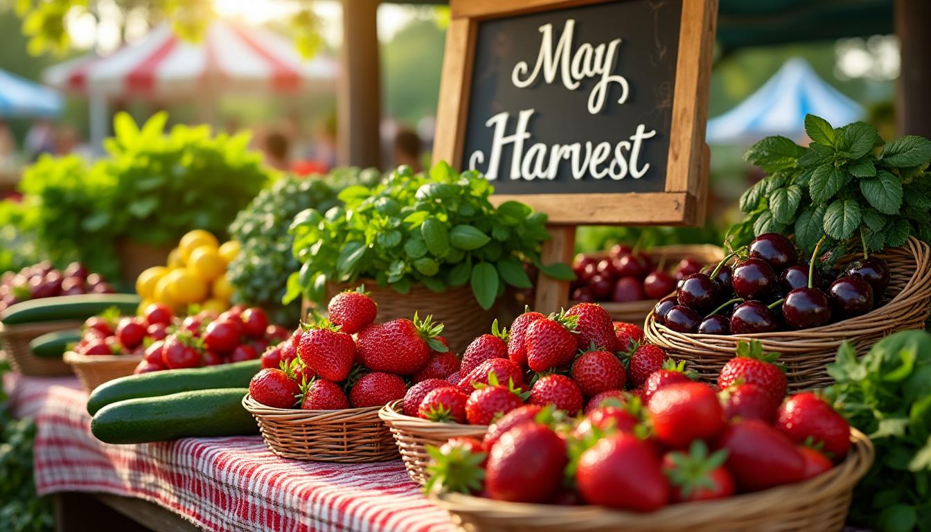 découvrez la fraîcheur du printemps avec les fruits et légumes de mai : saveurs de saison, recettes gourmandes et conseils pour manger sainement.