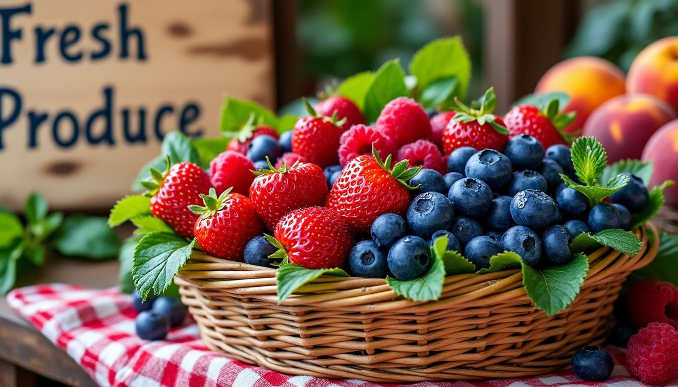 découvrez les fruits et légumes de juin pour savourer pleinement les délices de l'été, frais et riches en saveurs estivales.