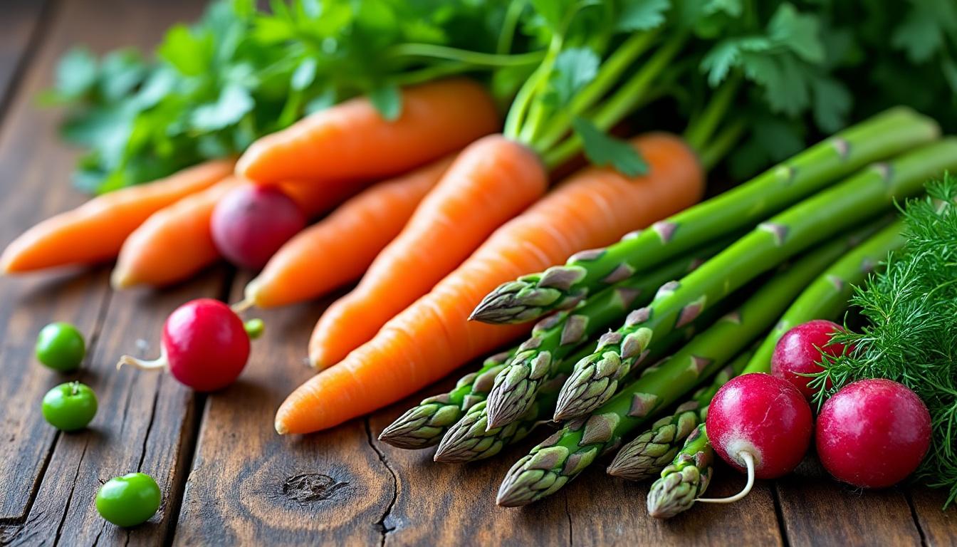 découvrez les fruits et légumes de saison en mars et des idées de recettes pour cuisiner à la fin de l'hiver. fraîcheur et saveurs au rendez-vous !