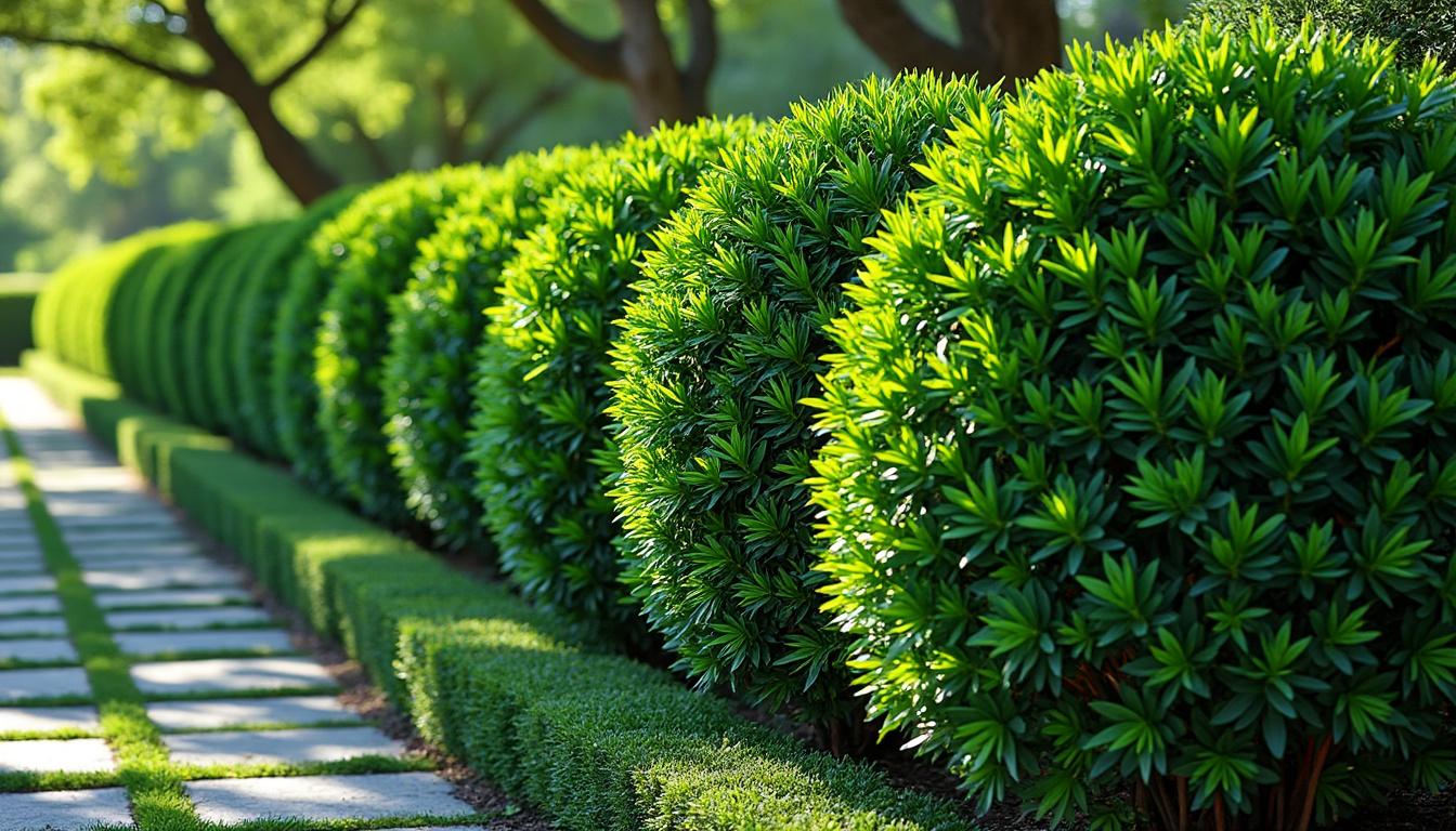découvrez le fusain du japon (euonymus japonicus), un arbuste parfait pour créer des haies denses et élégantes. facile d'entretien et résistant, il apportera une touche de verdure durable à votre jardin.