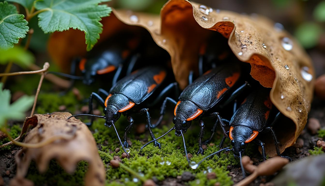 découvrez comment identifier les insectes noirs dans votre jardin et apprenez s'ils sont nuisibles ou bénéfiques pour vos plantes.