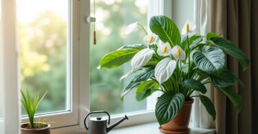 découvrez comment faire fleurir votre spathiphyllum, aussi appelé 'fleur de lune', grâce à nos conseils pratiques pour un entretien optimal et une floraison éclatante.