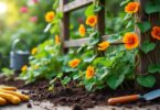 découvrez comment réussir le semis, la culture et l'entretien de la capucine grimpante pour embellir votre jardin avec ses fleurs colorées.