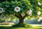 découvrez le catalpa, un arbre d'ombrage majestueux idéal pour embellir et rafraîchir votre jardin tout au long de l'été.