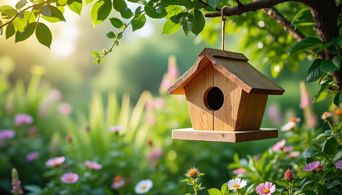 apprenez à fabriquer un nichoir pour rouge-gorge facilement avec notre guide étape par étape, idéal pour offrir un habitat sûr à ces petits oiseaux dans votre jardin.