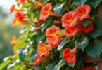 découvrez la bignone, une plante grimpante idéale pour embellir vos jardins avec ses fleurs en trompettes éclatantes et colorées.