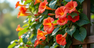 découvrez la bignone, une plante grimpante idéale pour embellir vos jardins avec ses fleurs en trompettes éclatantes et colorées.