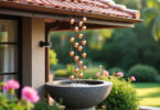 découvrez la chaîne de pluie, une alternative esthétique et écologique aux gouttières traditionnelles, qui transforme l'écoulement de l'eau en un élément décoratif pour votre maison.