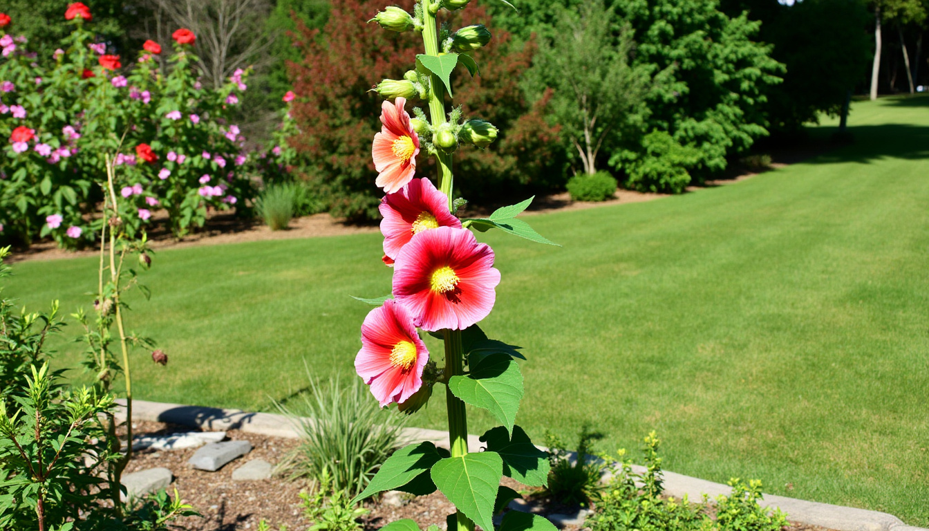 découvrez nos conseils pratiques pour réussir le semis et la culture de la rose trémière, une fleur élégante et facile à entretenir dans votre jardin.