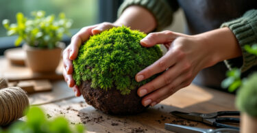 découvrez comment créer et entretenir votre propre kokedama, la sphère de mousse japonaise, grâce à notre guide complet et facile à suivre.