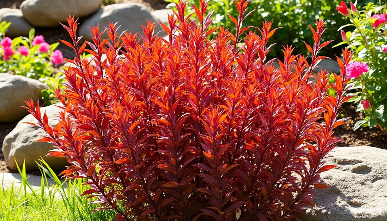 découvrez l'imperata red baron, une graminée idéale pour apporter une touche de couleur vive et originale à votre jardin. facile d'entretien, elle sublimera vos espaces verts toute l'année.