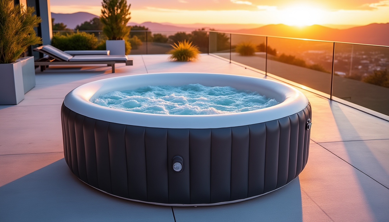 découvrez nos conseils pour choisir le meilleur jacuzzi gonflable adapté à votre terrasse et profitez d'un moment de détente inégalé chez vous.