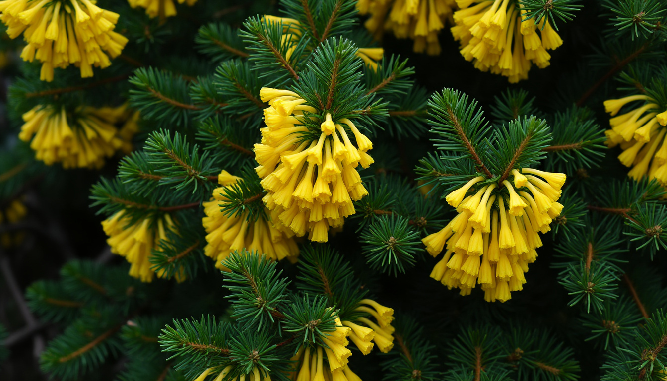 découvrez le mahonia, un arbuste piquant offrant une magnifique floraison jaune d'or en hiver, idéal pour égayer votre jardin durant les mois froids.