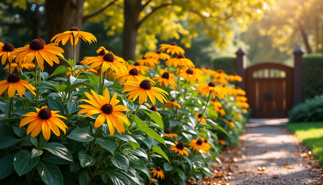 découvrez comment cultiver la rudbeckia, ces magnifiques fleurs lumineuses qui apportent chaleur et couleur à votre jardin d'automne.